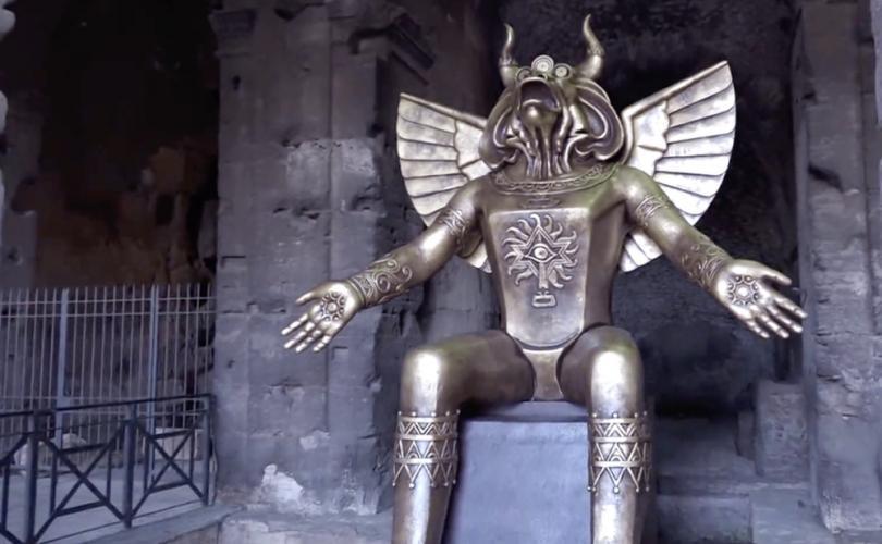 Vatican Authorizes Molech Statue at Entrance to Coliseum.