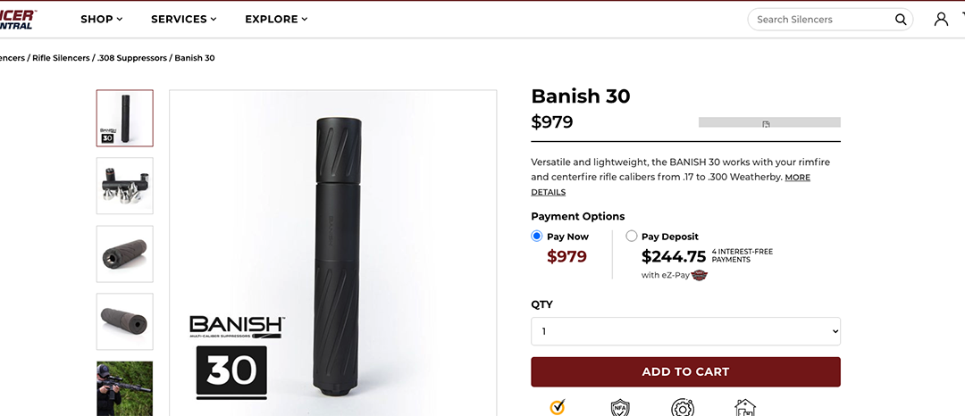 One Stop Shop for Silencers – All Paperwork for One Low Price.