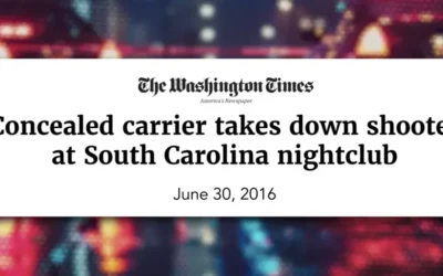 The Myth About a Good Guy with a Gun, Actually Jesus Calls Us to “Be a Man” and Be Prepared to Defend the Weak.